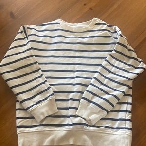 Zara Just Like New French Mariniere Stripped Sweater Unisex Size 10
